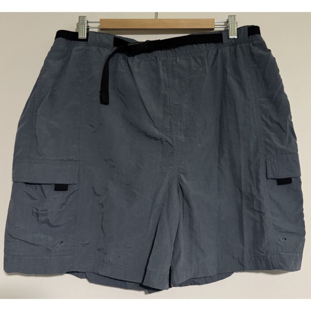 VTG Cherokee Men’s Swim Shorts Buckle Up - Size XL - Gray